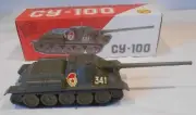 Tank Russian Collector Series Military Diecast CY-100 1:43 Scale New in Box NOS