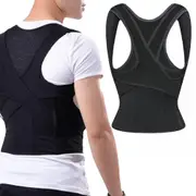 Back Lumbar Shoulder Brace for Women and Men-3XL