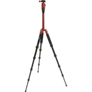 Sirui T-005X 54.5 Aluminum Alloy Tripod with C-10X Ball Head & Case (Red)