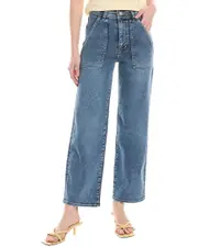 FRAME Denim Trapunto Rowley Straight Jean