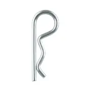 Pinnacle 1/4 x 3/8" Zinc Plated R Clip - 6 Pack
