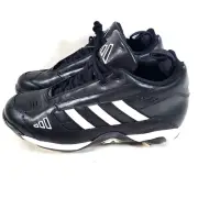 New Adidas Excelsior Classic Black White Baseball Cleats Men's Size 12 With Box
