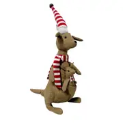 Holly & Ivy Fabric Kangaroo Standing 45cm