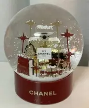 2022 CHANEL SNOW PERFUME GLOBE BALL VIP CHRISTMAS GIFT LIMITED EDITION RARE