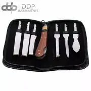 Professional Farrier HOOF KNIVES Set Kit VETERINARY Enquine Horse S STEEL New