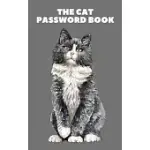 SECRET INTERNET PASSWORD LOGBOOK: KEEPER TRACK PROTECT USERNAMES LOG BOOK WITH CUTE FAT CAT KITTEN CARTOON, PERSONAL INTERNET ADDRESS KEEPER NOTEBOOK