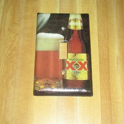 Vintage Style DOS EQUIS XX BEER bottle Light Switch Cover Plate
