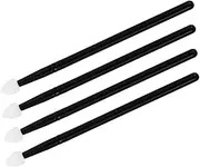 Long-lasting Makeup Tools 4 Pack Soft Eyeshadow Brush Set Powder Applicator Sticks for Even Eye Shadow Application