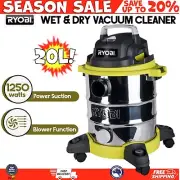 Ryobi Carpet Cleaner Vacuum Cleaner 20L Mop Floor Cleaner Wet and Dry Blower