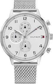 [Tommy Hilfiger] Leonard Stainless Steel Analogue Wrist Men's Watch