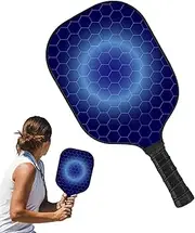 Pickle Ball Paddles with Bag,Fiberglass Honeycomb Core Pickle Ball Rackets Set | Sports Players Rackets with Sports Bag for Beginners