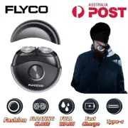 FLYCO Electric Razor Shaver Beard Trimmer Shaving Machine USB Mini Portable AU