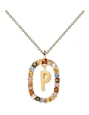 [PDPAOLA] Letter P Multi Necklace