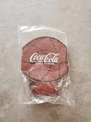 Classic Coca-Cola Foam Koozie Basketball Coca Cola Zero Sugar Textured 3d New