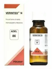 Adel 86 Verintex Homeopathic Medicine Drops for Removal of All Types of Warts