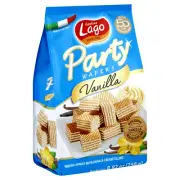 Gastone Lago Party Wafers with Vanilla Cream Filling 8.8oz (Pack of 4)~11/2025