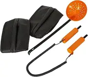 Snsowed Ice Fishing Equipment Set Ice Picks Ice Fishing Spoon Knee Pads Combination for Ice Fishing