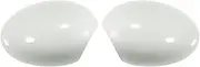 Wivplex Pair Car Door Rear View Driver Passenger Side Mirror Cover Cap Replacement White, for BMW, for MINI, Clubman R55 Hatchback Cooper R56 Convertible R57 Trims Car Wing Mirror Cover