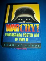 WAR CRY! PROPAGANDA POSTER ART WWII Factory Set of 36 Trading Cards KITCHEN SINK