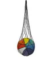 25 Pcs Bundle Ball Net, Nylon Mesh Net with Draw String - Carry Sports Balls Net