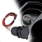 Car Cigarettes Lighter Socket Female Power Outlet Socket for Marine ATV