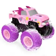 1:16 Waterproof Pink RC Monster Truck Toys Amphibious Remote Control Car Pickup