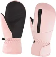 [ａ aternee] Winter Ski Mittens Snow Mittens Skiing Equipment for Adults Warm and Thick Ski Gloves Cold Weather for Outdoor Snowmobiling