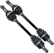 Motorbike Drive Shafts 2PCS Rear Drive Shaft Rear CV Axle Fit for Yamaha Grizzly 550 700 YFM550 YFM700 ATV 3B4-2530V-00-00 28P-2530V-01-00 Motorbike Front Rear Axle Parts