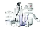 Bamix SwissLine 200W Superbox Immersion Stick Blender - Light Grey (76095)