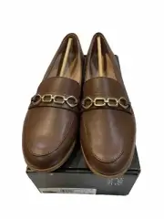 Naturalizer New in Box Women's Mariana Loafer Cinnamon Smooth Synthetic Size 9M