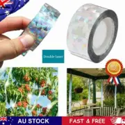 Two-Side Reflective Farm Bird Scare Repellent Tape Visual Flash Anti-Bird Tape*