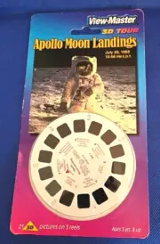 SEALED Apollo Moon Landing July 20, 1969 Set #35446 view-master 3 Reels Pack