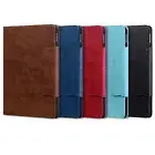 For Samsung Galaxy Tab S9 FE/A9 Plus/S8/S7 Magnetic Flip Stand Case w/ Card Slot