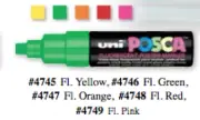 UNI POSCA PC-85F MARKER PENS - 5 COLORS AVAILABLE