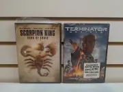 Scorpion King: Book of Souls & Terminator Genisys DVD Bundle