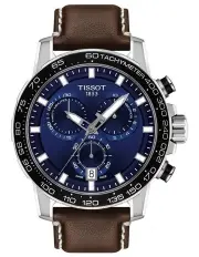 [Tissot] Supersport Chrono T1256171604100 Watch in Blue
