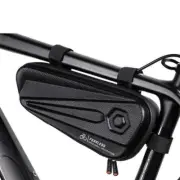 Bicycle Triangle Bag Hard Shell Mountain Bike Front Beam Bag Riding Equipment (B