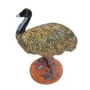 4 Australian Birds: Emu, Cockatoo, Kakapo, Kakariki