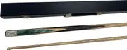 Lumex Gant Pool Snooker Billiard Cue Stick Green and Black Cue Case Set