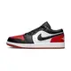 Nike Air Jordan 1 Low Bred Toe 男 黑紅 黑腳趾 AJ1 休閒鞋 553558-161