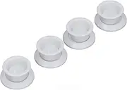 4PCS Potty Training Pad Magnetic Holder, Pee Pad Magnetic Holder, Multifunctional Dog Pee Pad Holder for Leg Lifting Marking Dogs and Any Size Puppy Wee Wee Pads (White)