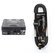 ADJ 4 Channel DMX512 Dimmer Pack + 25ft DMX Cable Dimmer Pack + Cable