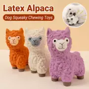 Durable Alpaca Dog Chew Toy Puppy Teething Toy for Pets Strong Teething Aid AU