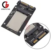 Mini Pcie PCI-E mSATA SSD to 2.5" SATA3 Convertor mSATA-SATA Adapter Card Black