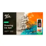 16pc Drawing Ink Set Signature Mont Marte Signature Acrylic Paint Pen