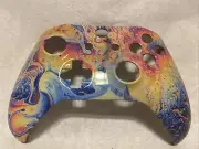 Xbox One Controller Faceplate Dipped In Oil Slick With Gloss Finish