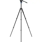 Benro Aluminum Single Tube Tripod with S6 Pro Fluid Video Head