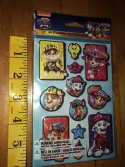 Nickelodeon Paw Patrol - New pkg. of 24 Puffy Stickers