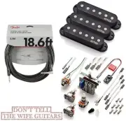 EMG CROSSROADS RA-2 RETRO ACTIVE BLACK STRAT SINGLE COIL ALNICO 2 (FENDER 18)