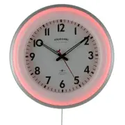 Multi-Colored LED Wall Clock with Remote Control